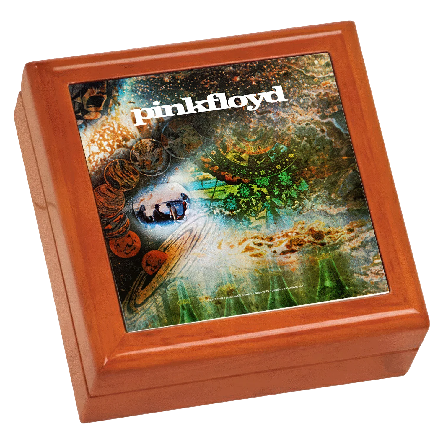 A Saucerful Of Secrets Wooden Keepsake Box