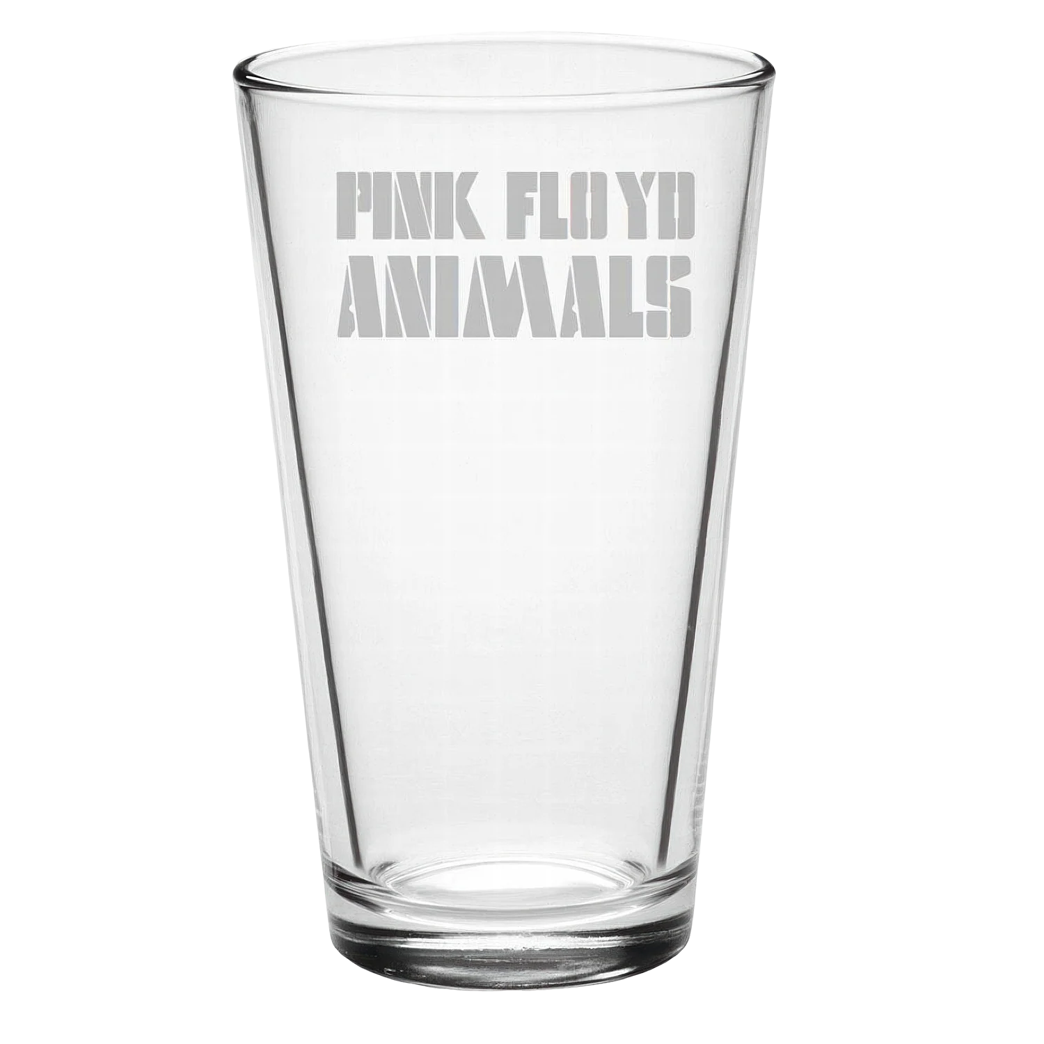 Animals Logo Etched Pint Glass