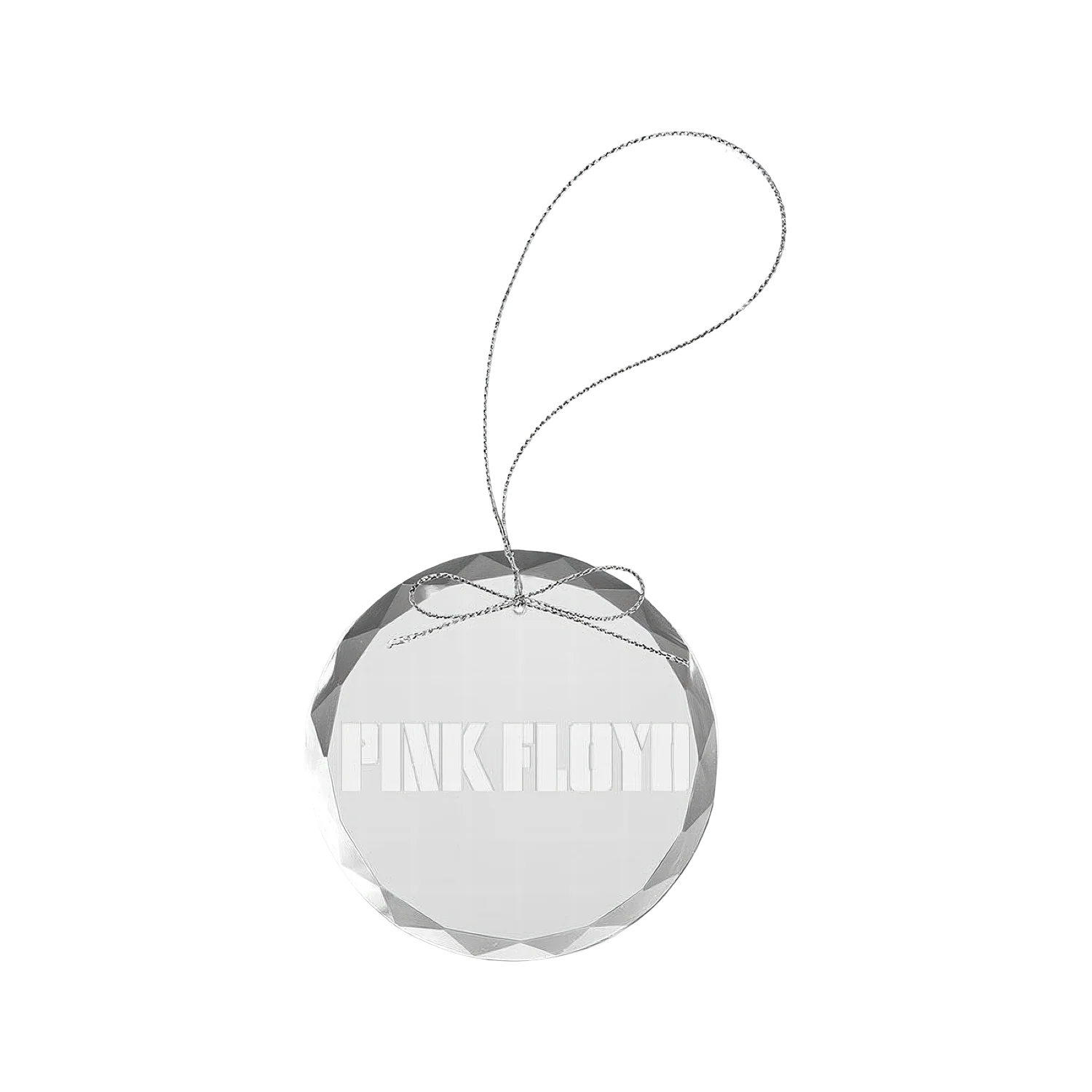 Animals Logo Round Laser-Etched Glass Ornament