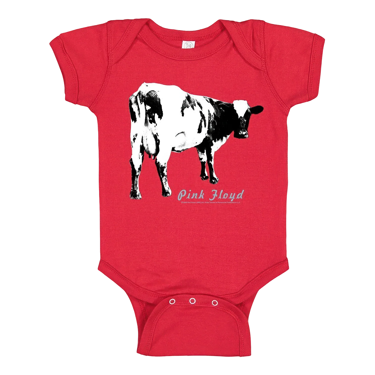 Atom Heart Cow Onesie