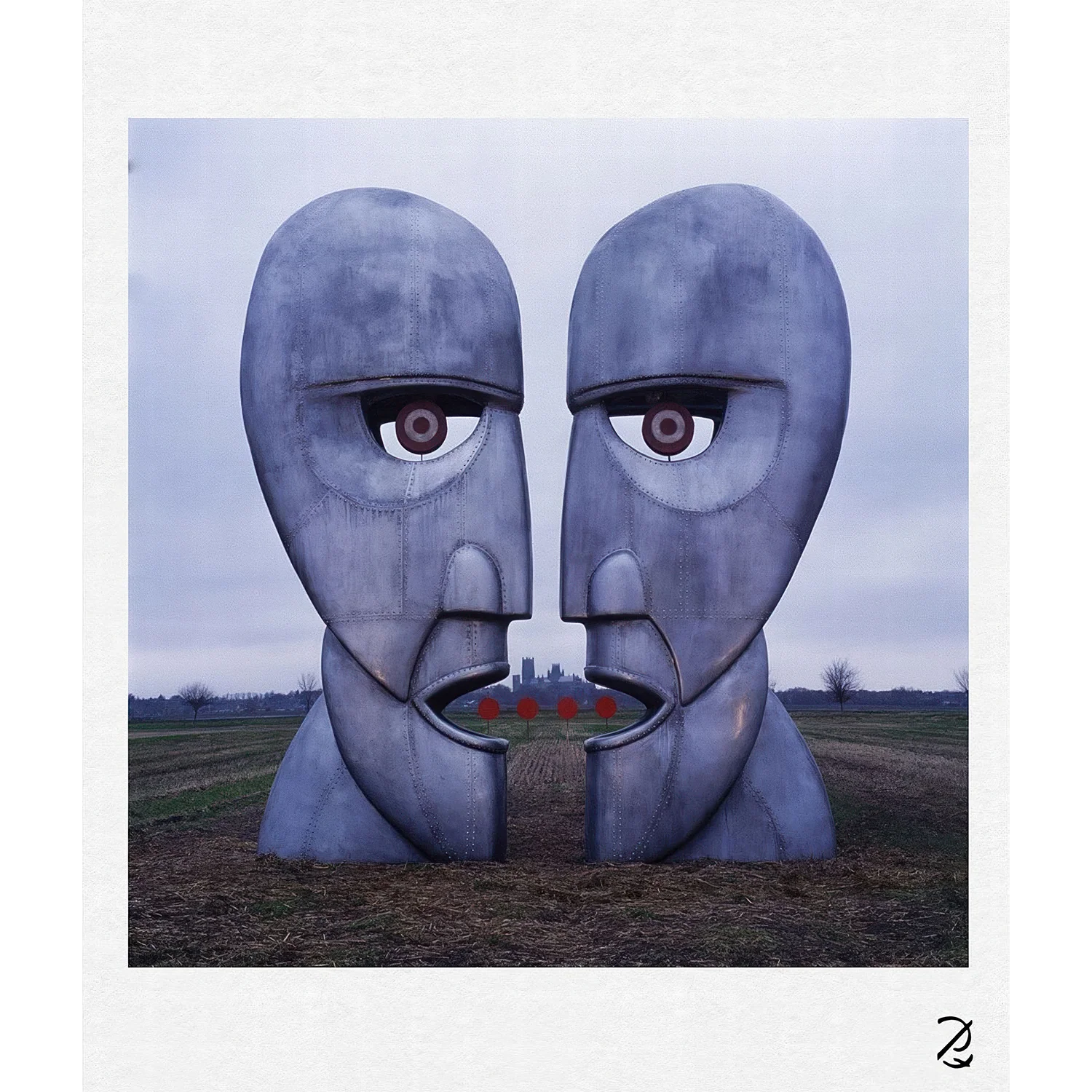 Big Metal Heads Fine Art Print