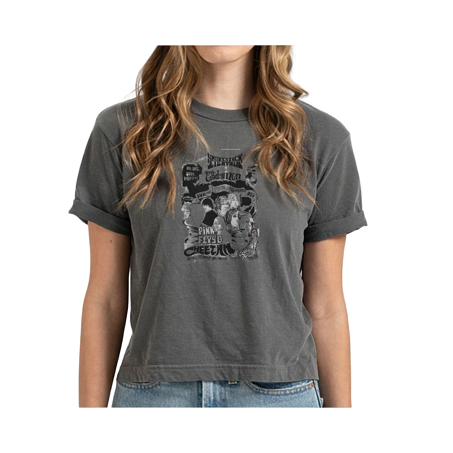 Cheetah Flier Retro Crop Top