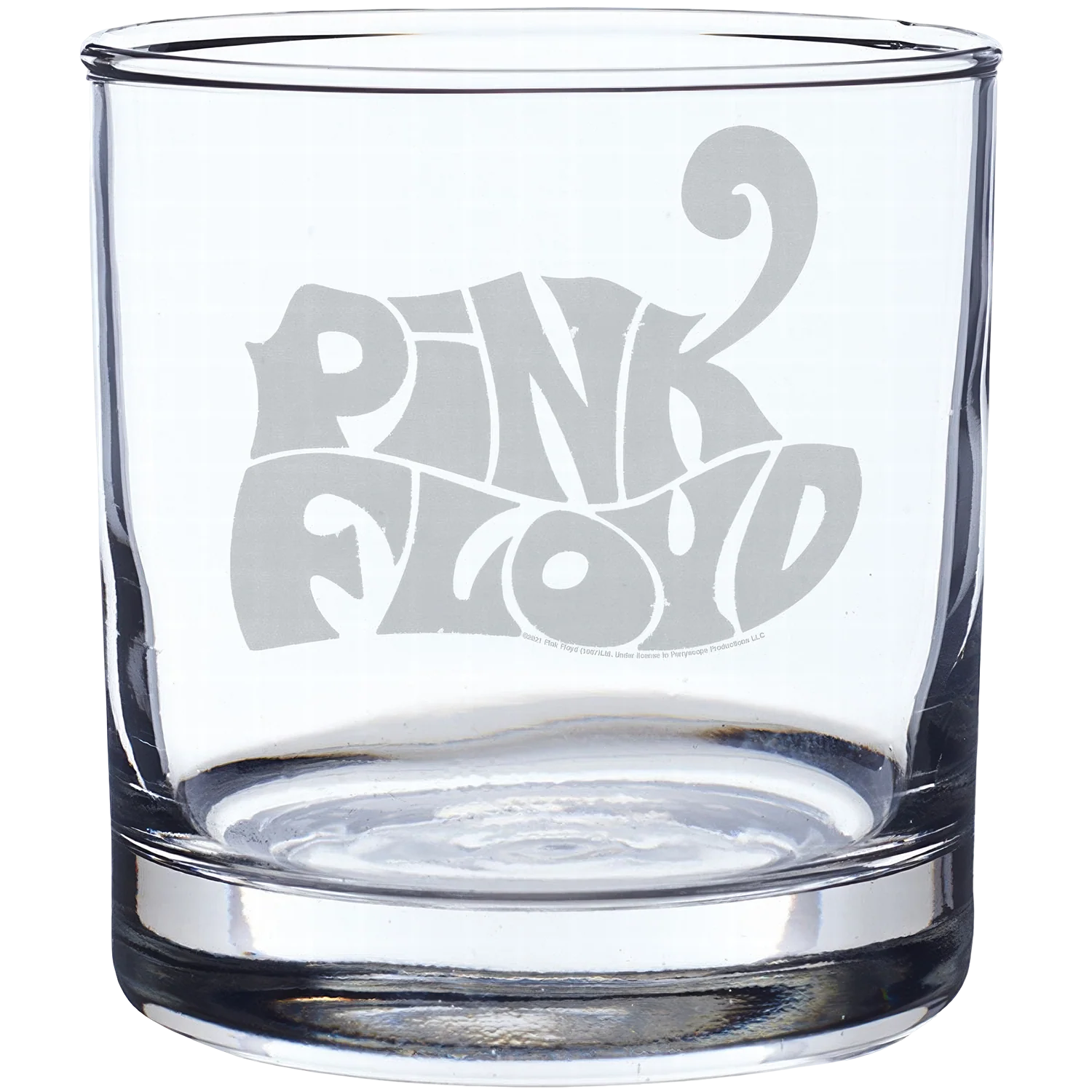 Cheetah Logo Laser-Etched Whiskey Glass