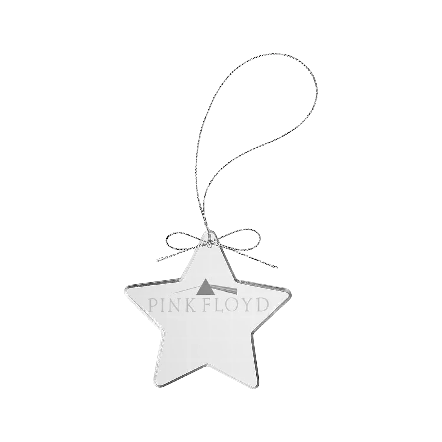 Dark Side Star Laser-Etched Glass Ornament
