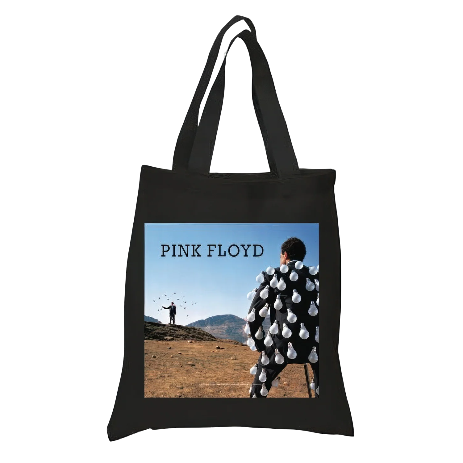 Delicate Sound Of Thunder Black Tote Bag