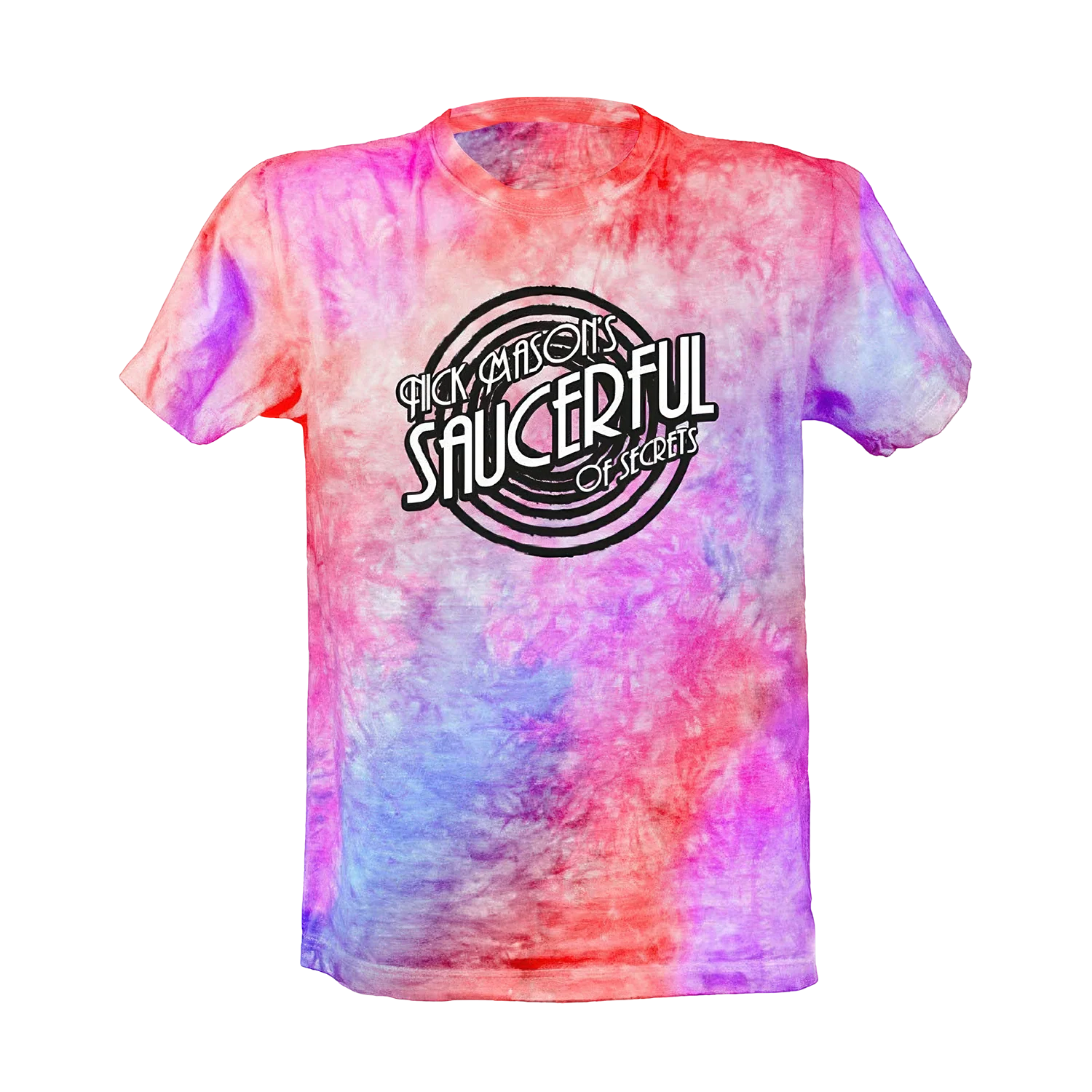 Nick Mason's Saucerful Of Secrets Tour Tie Dye Logo T-Shirt
