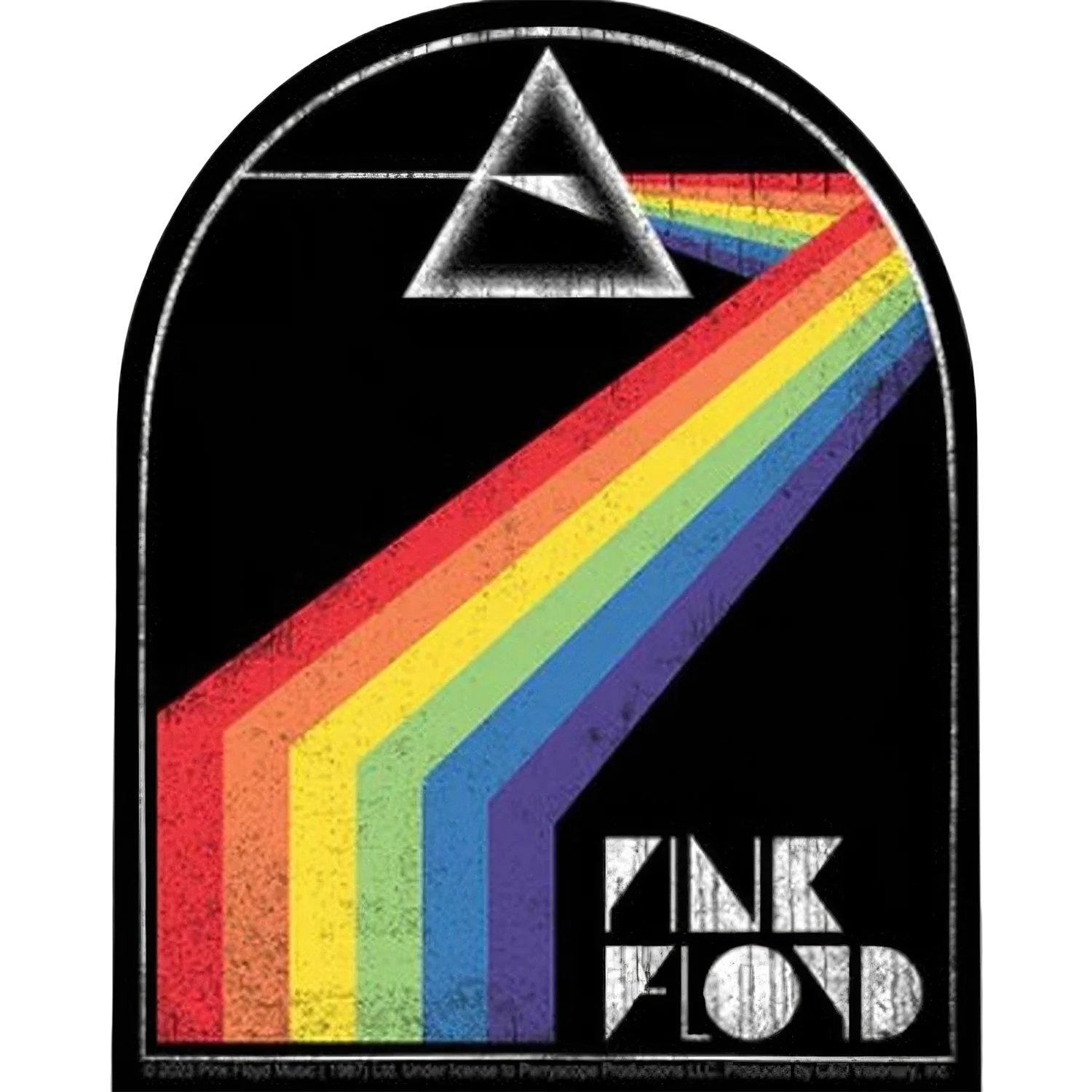 Pink Floyd DSOTM Arch Sticker