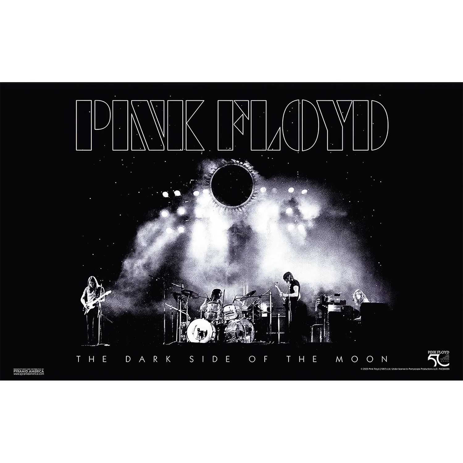 Pink Floyd - DSOTM50-Live 11x17 Unframed Print