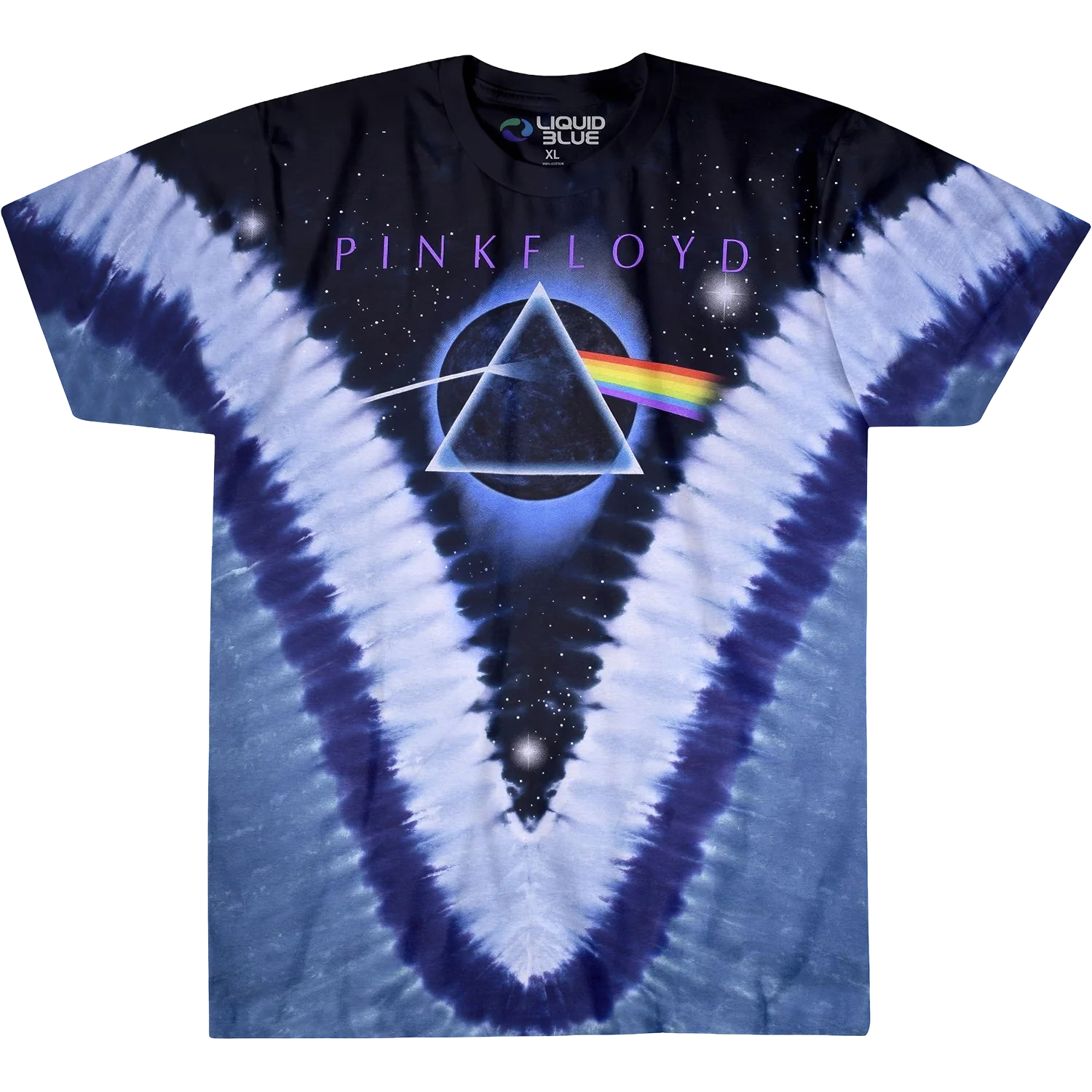 Pink Floyd Pyramid V Tie-Dye T-shirt