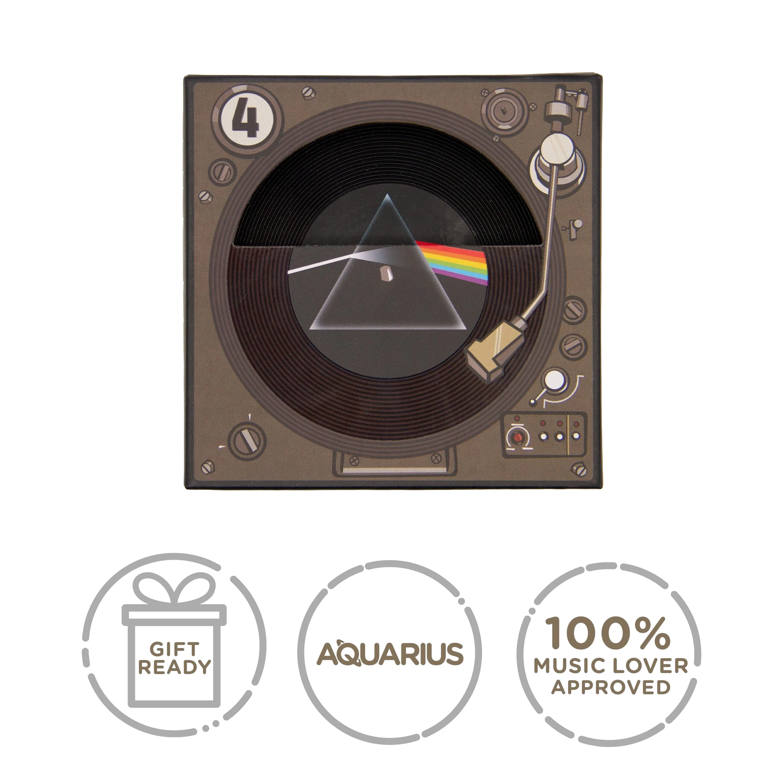 Pink Floyd Record Coaster Set - Image 3