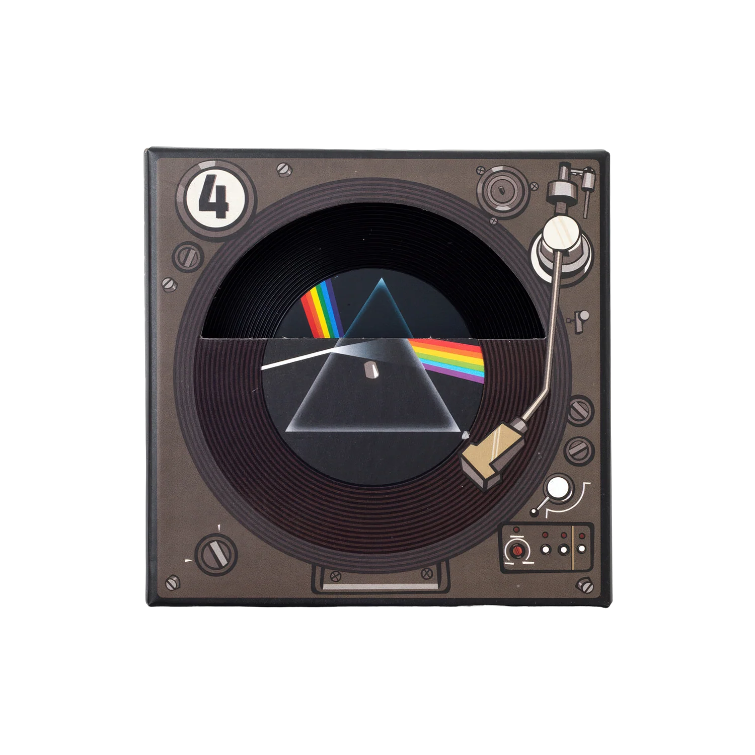Pink Floyd Record Coaster Set - Image 4