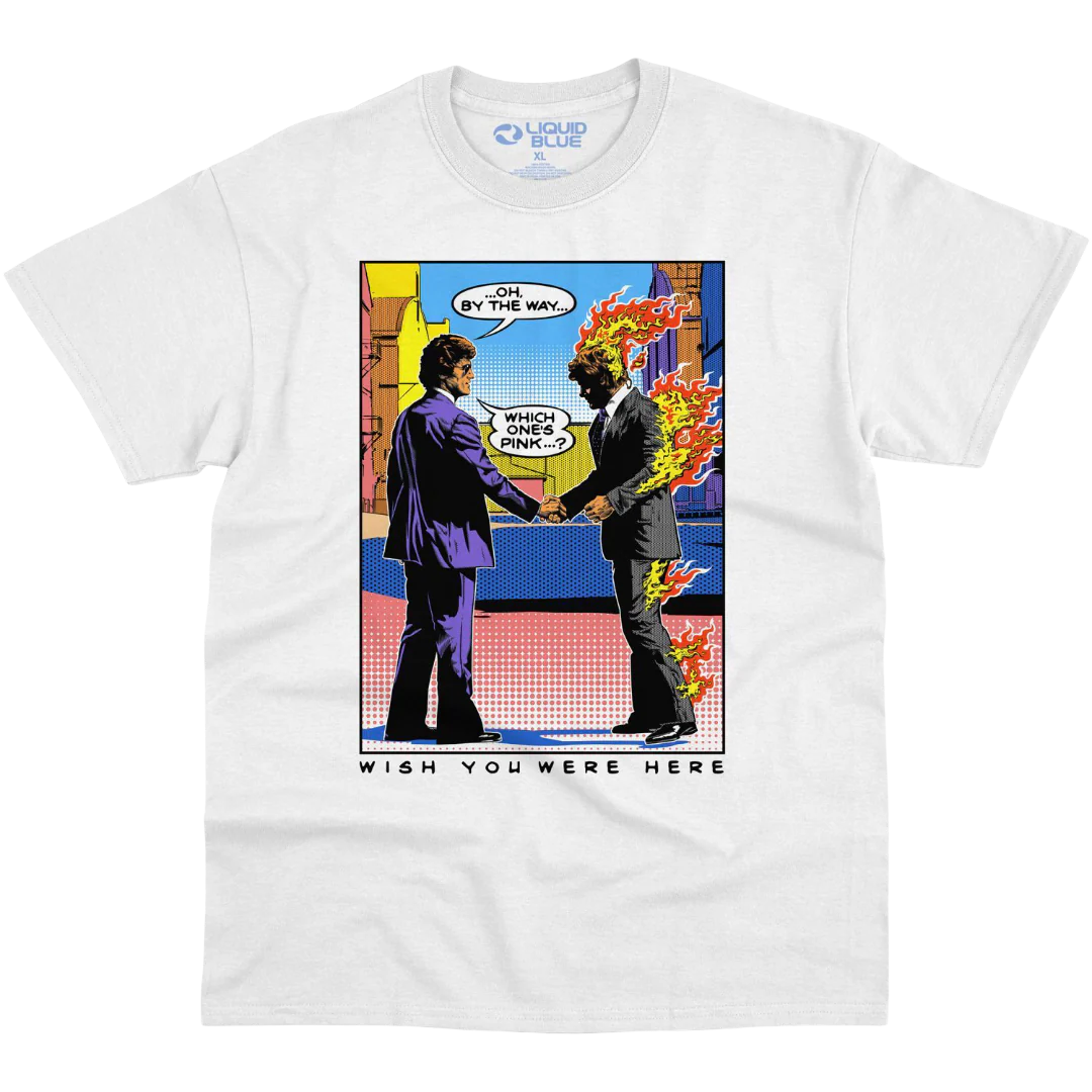 Pink Floyd WYWH Pop Art White T-shirt