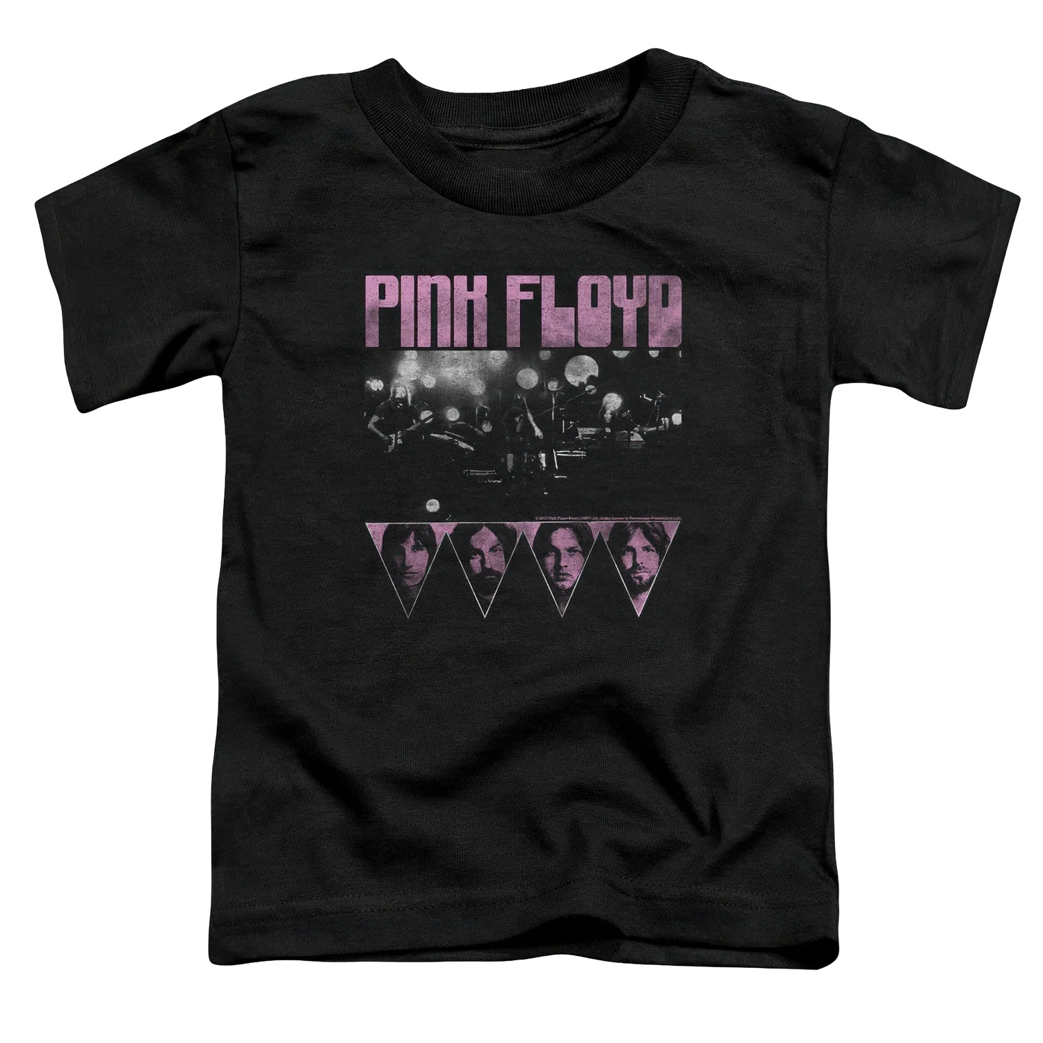 Pink Four Toddler Tee