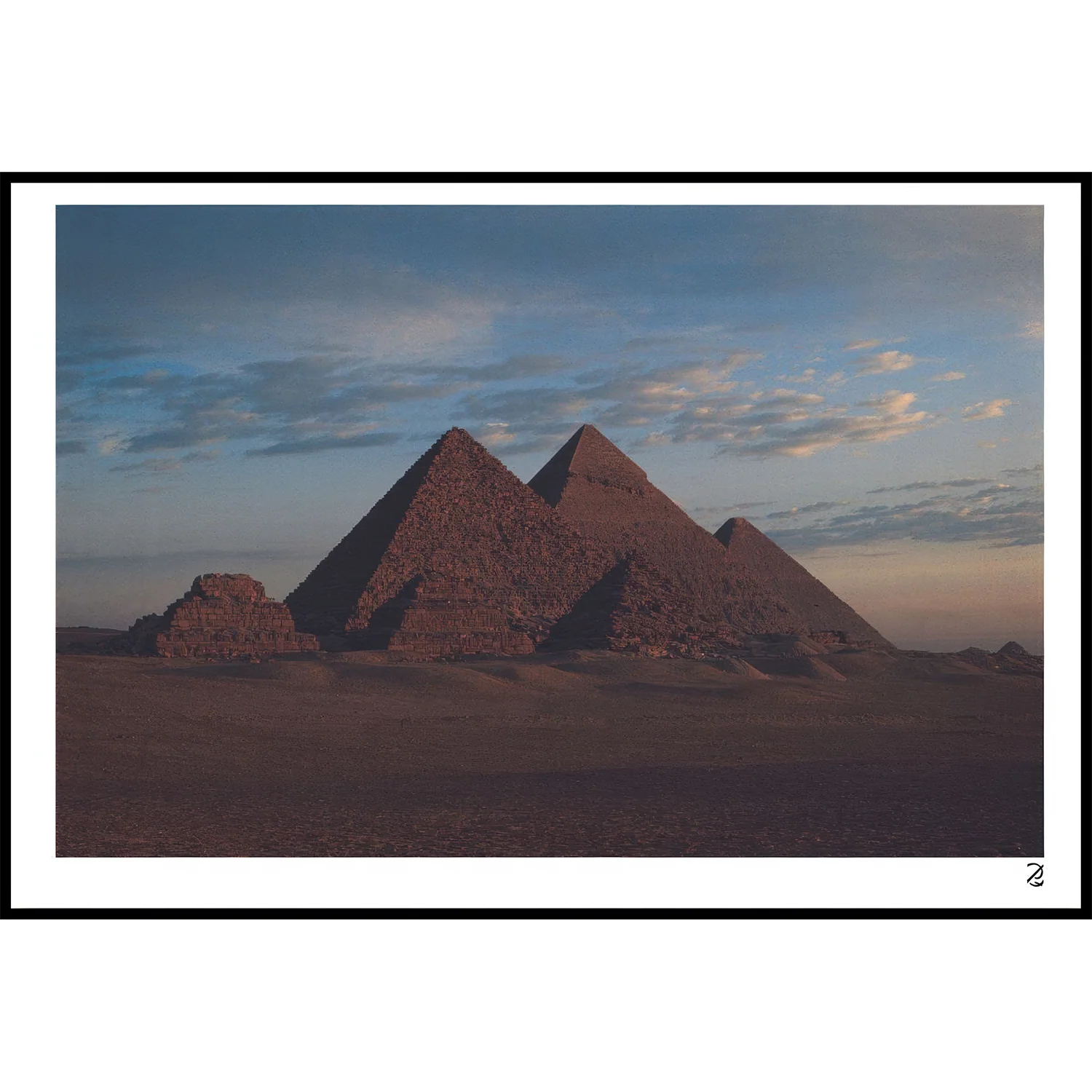 Pyramids Fine Art Print