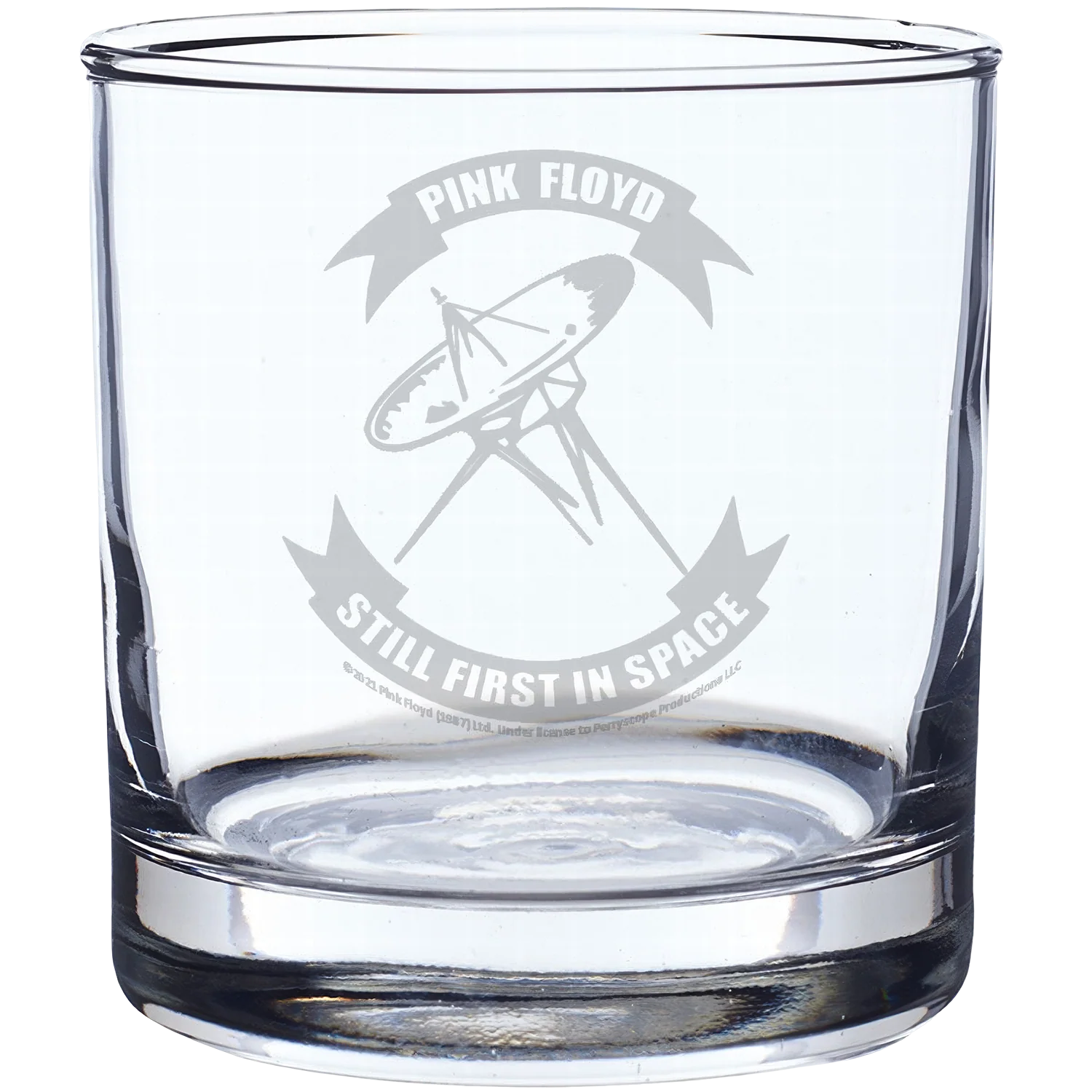 Still First In Space Laser-Etched Whiskey Glass