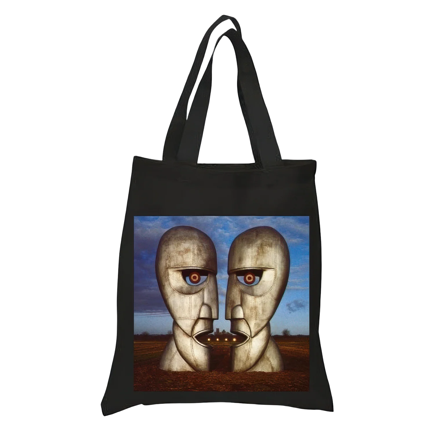 The Division Bell Black Tote Bag