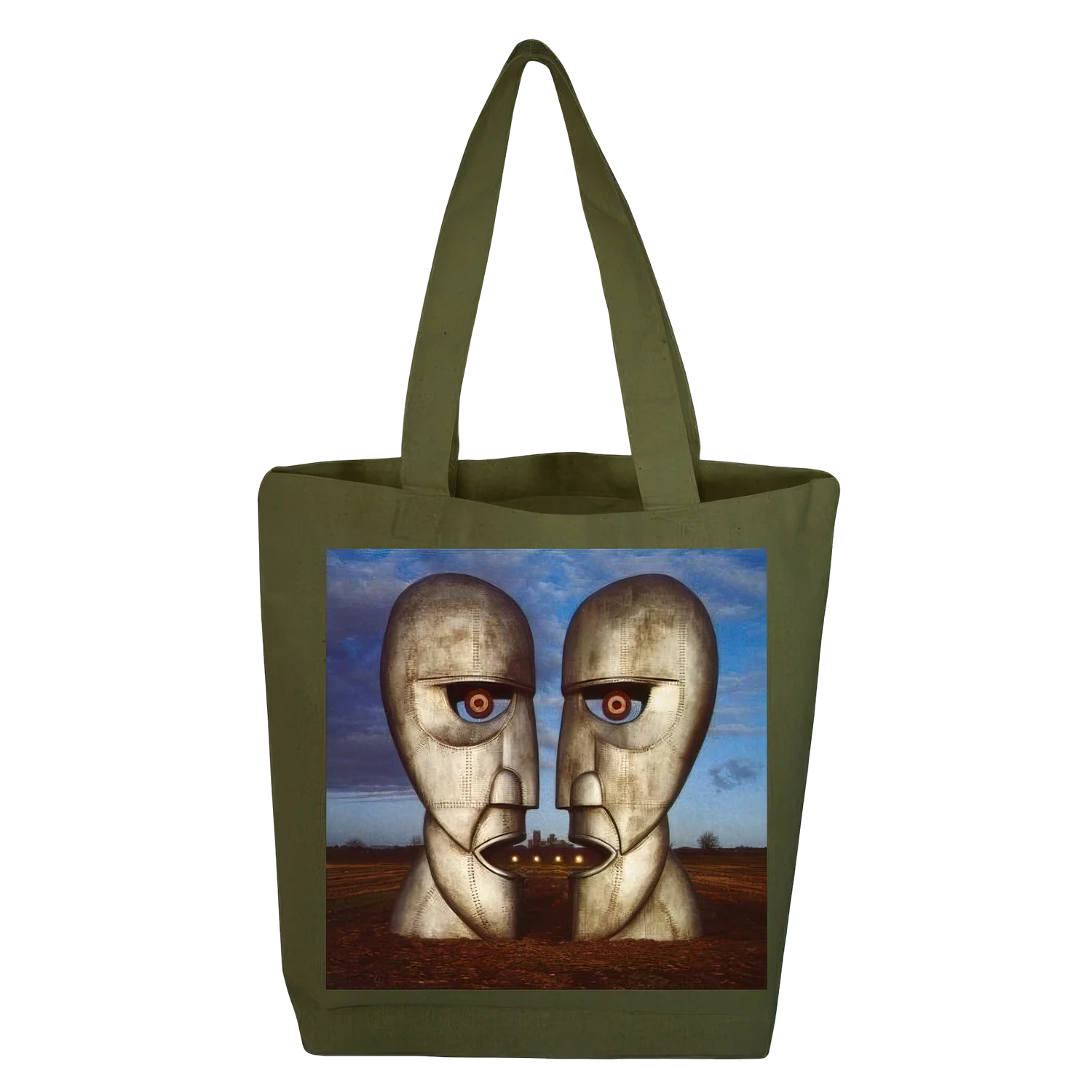 The Division Bell Olive Tote Bag