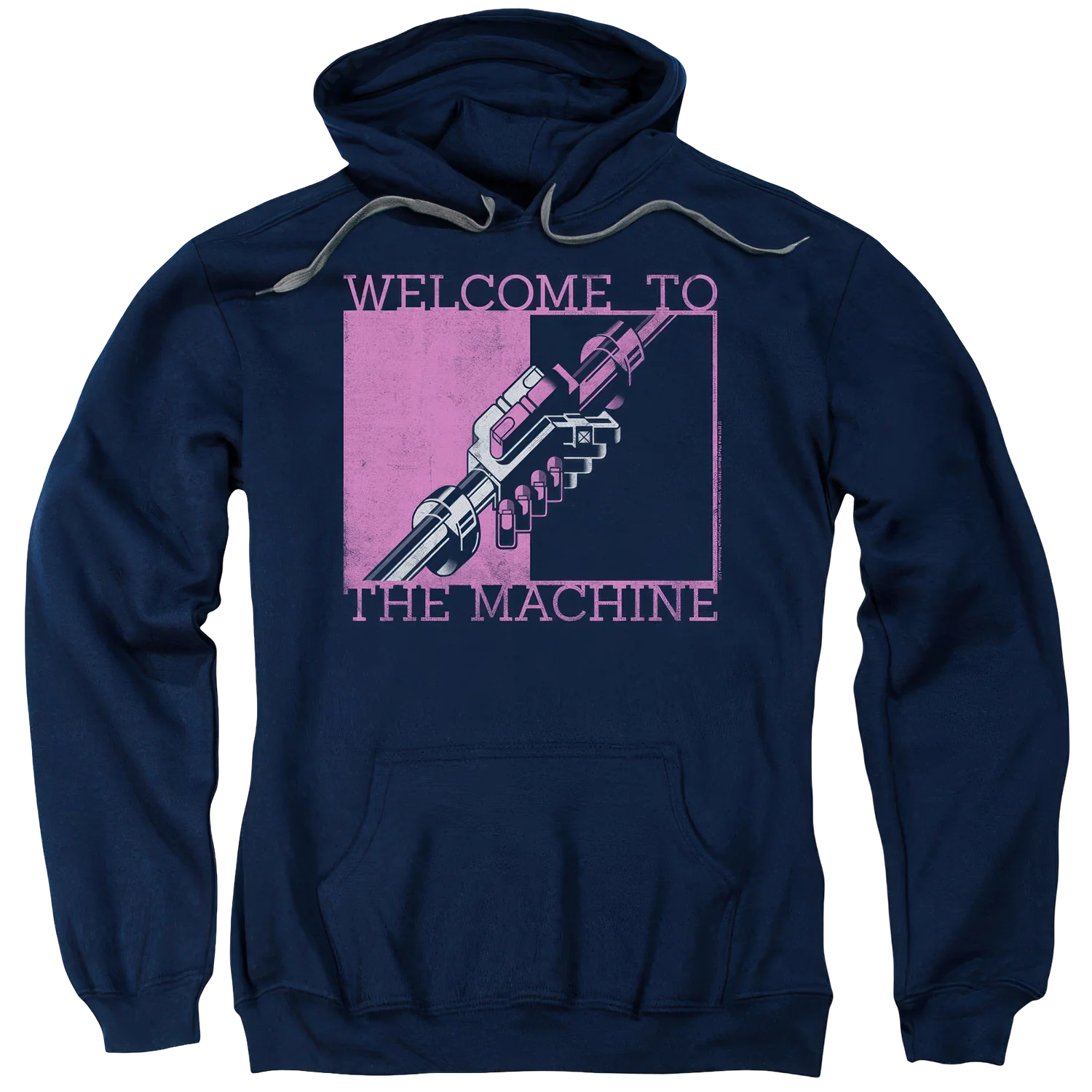 Welcome to the Machine Navy Logo