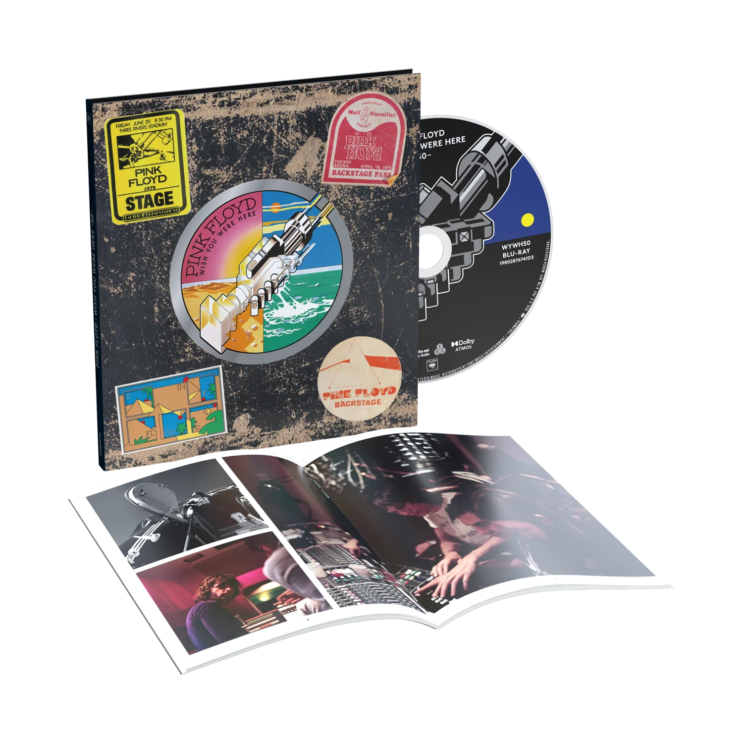 Wish You Were Here 50th Anniversary Blu-ray Audio + T-Shirt - Image 2