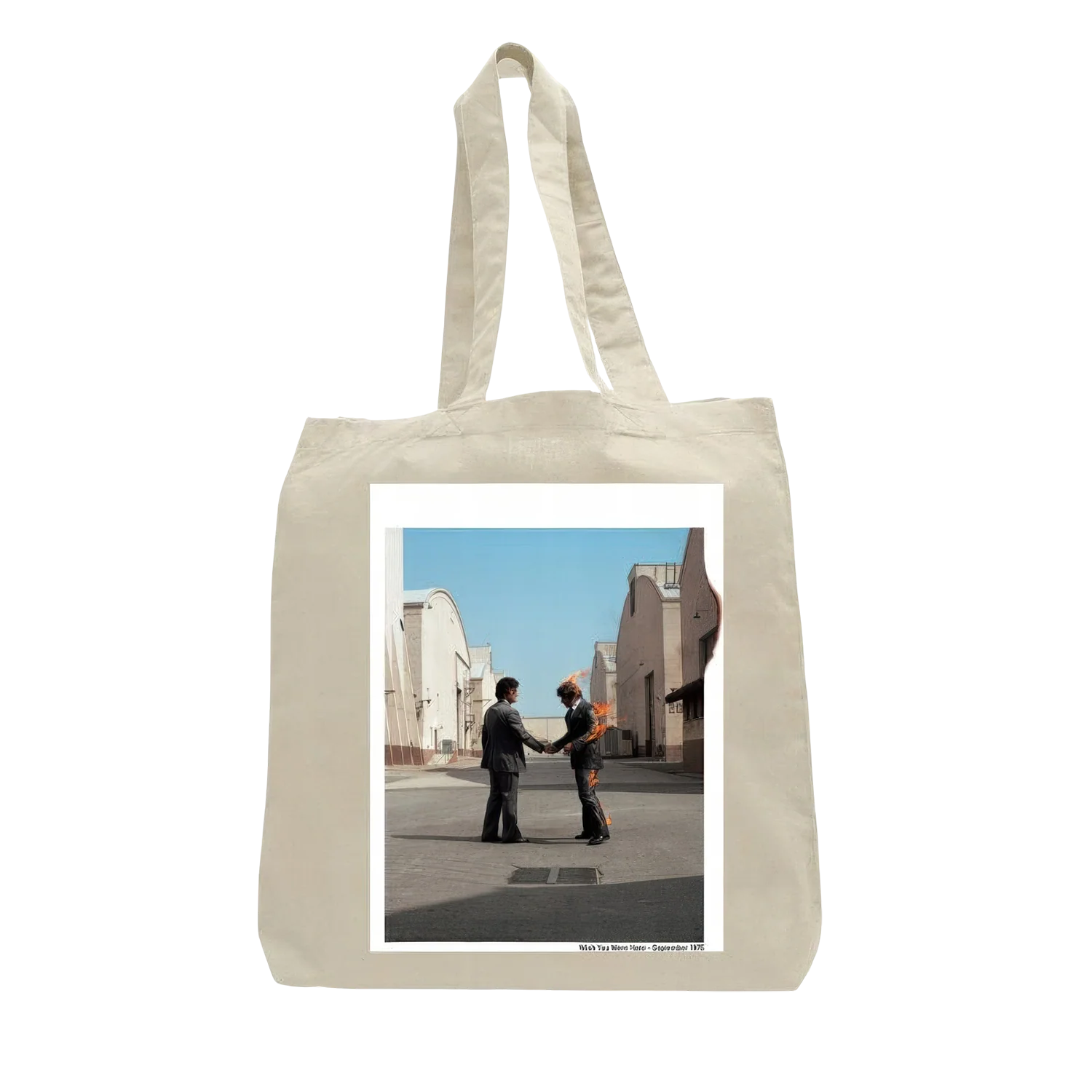 Wish You Were Here Natural Tote Bag