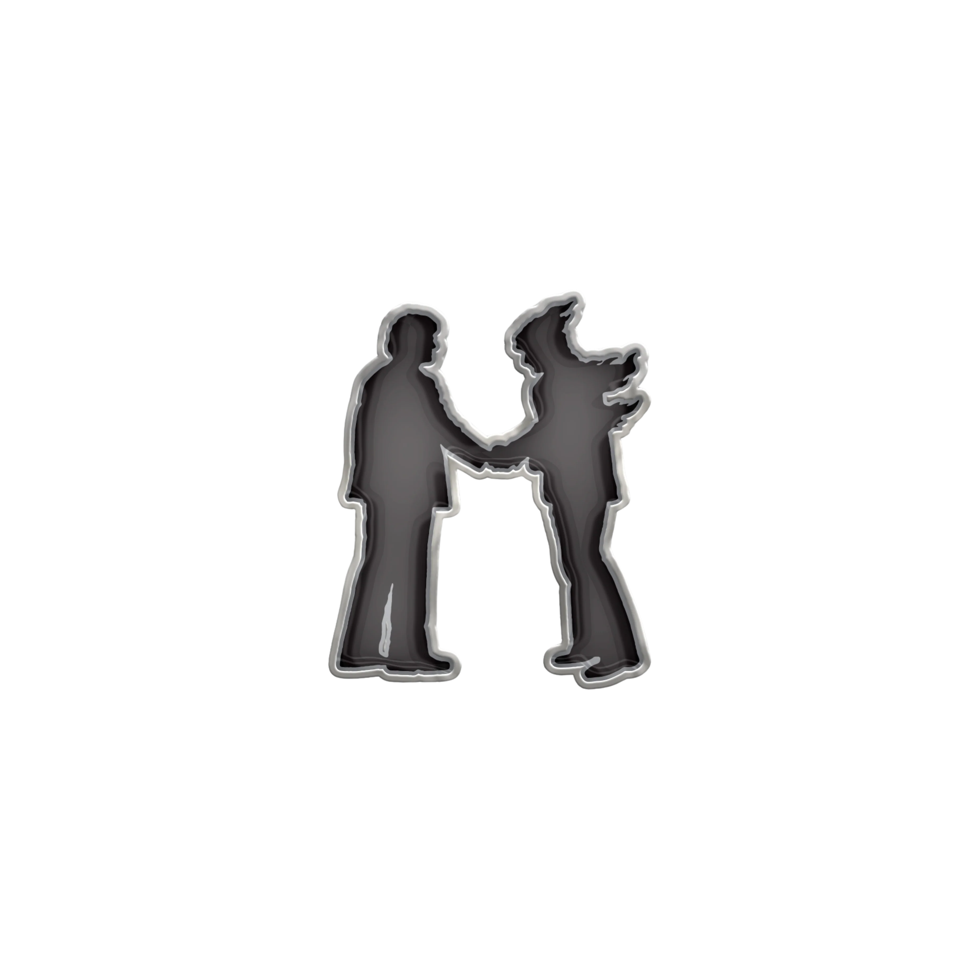WYWH 50 Enamel Outline Pin